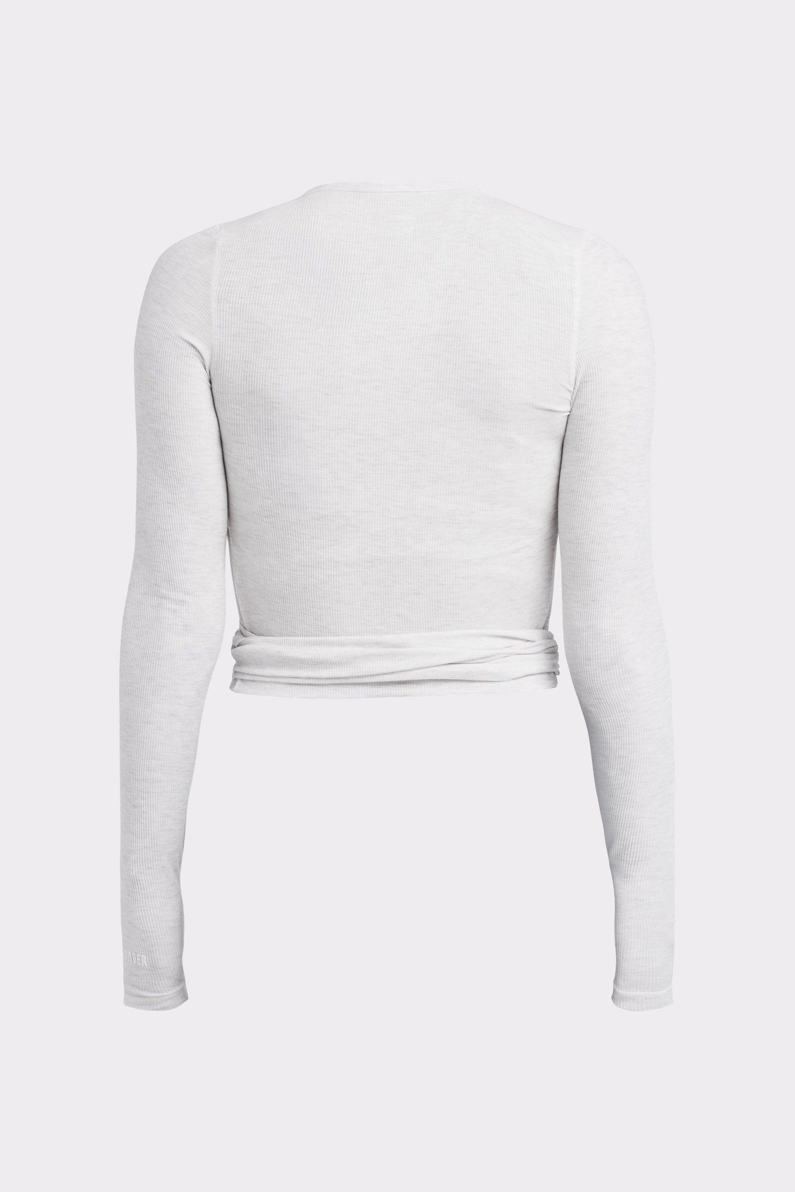 Soft Rib Wrap Long Sleeve