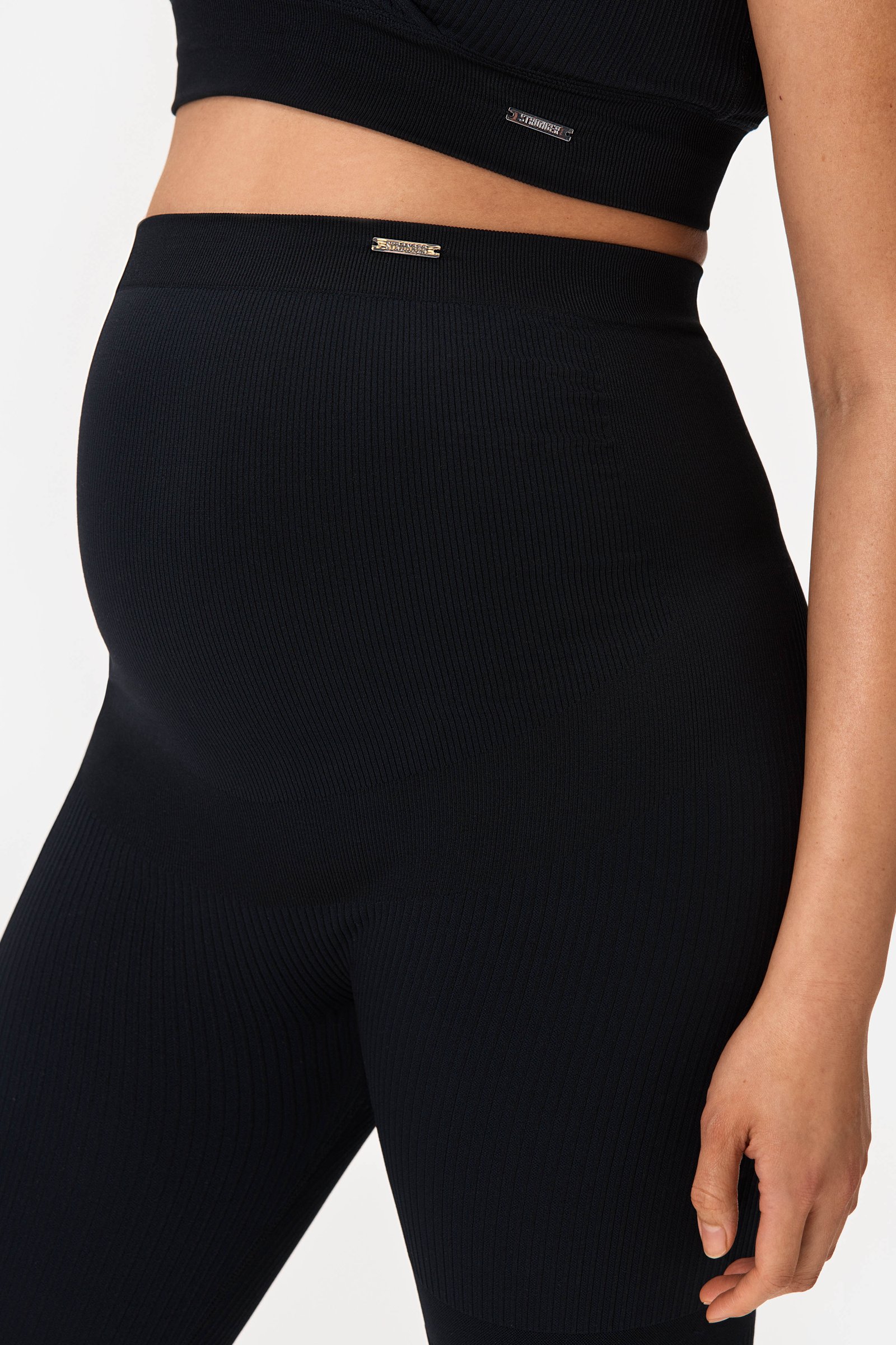 Rib Seamless Maternity Legging