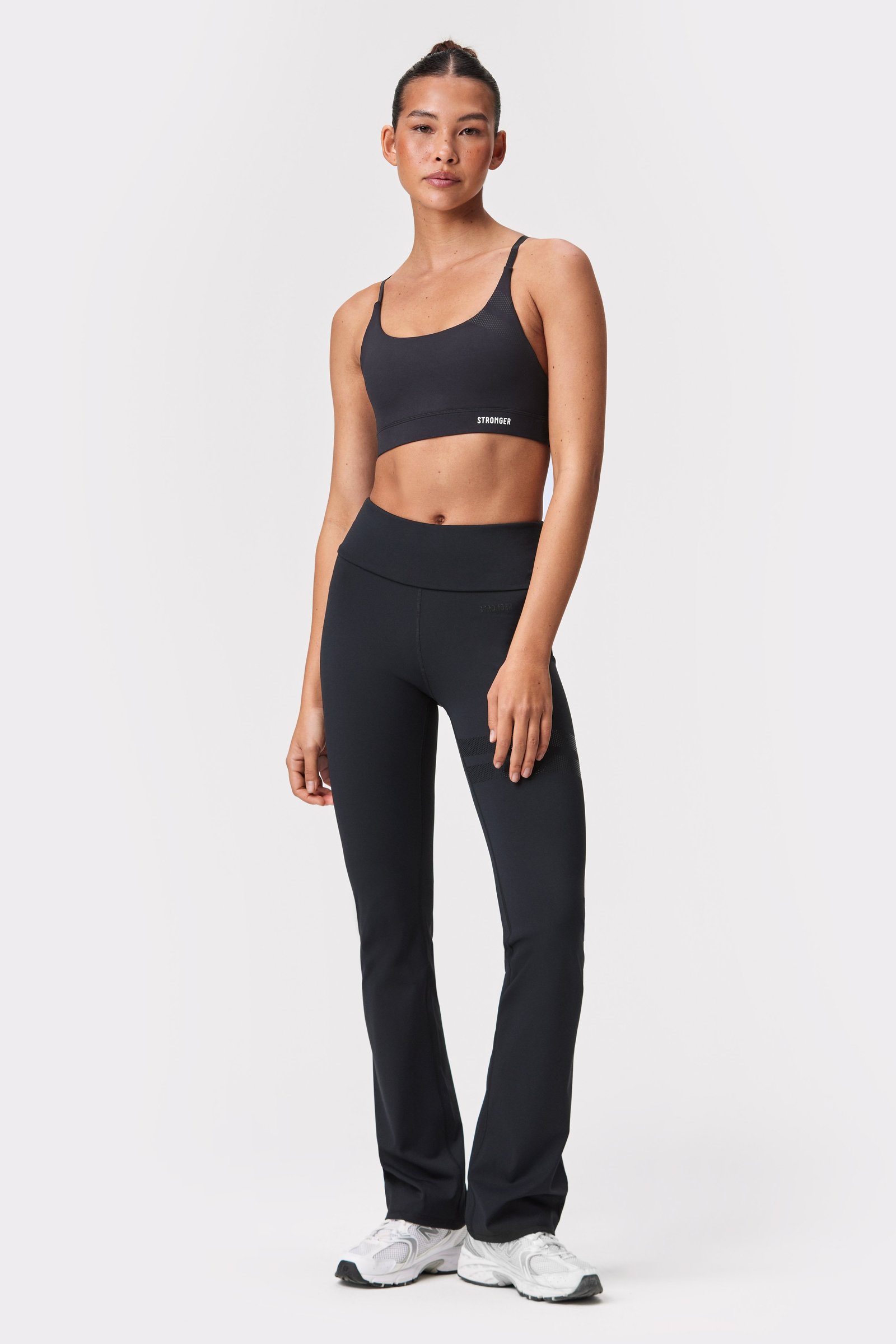 Fold over Flared Leggings