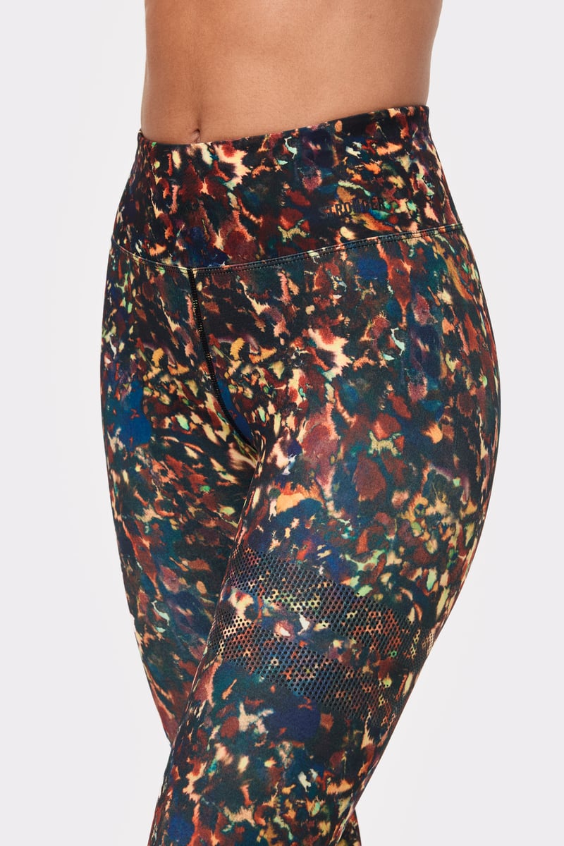 Leggings Depot High Waisted Printed Leggings - CATmouflage Animal Print, Opaque Stretch Fabric, Plus Sizes Available - View #3